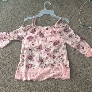 Off shoulder top